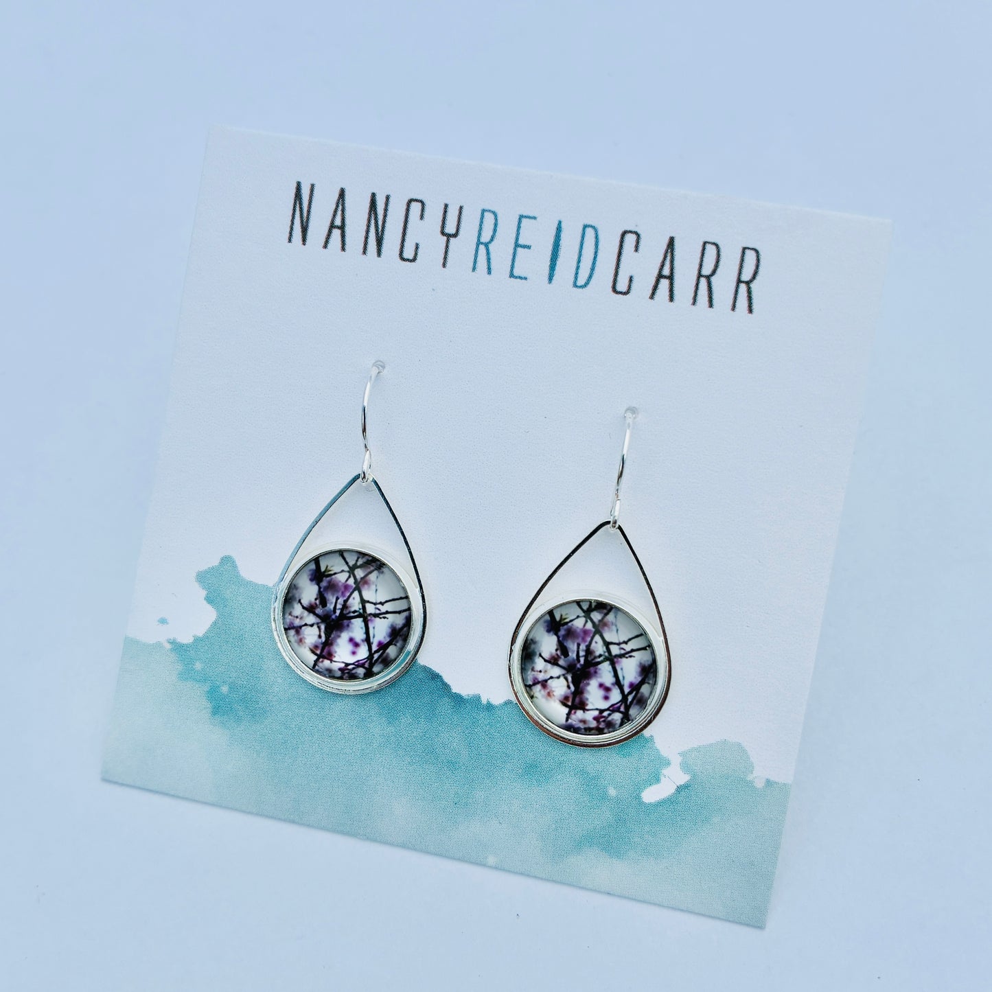 Cherry Teardrop Earrings