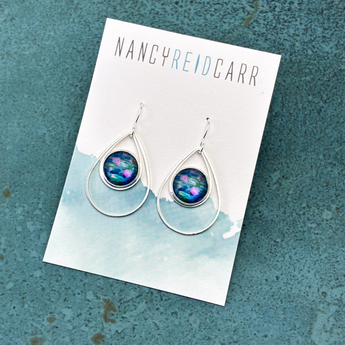 Monet Lily Teardrop Earrings - 3 Styles!
