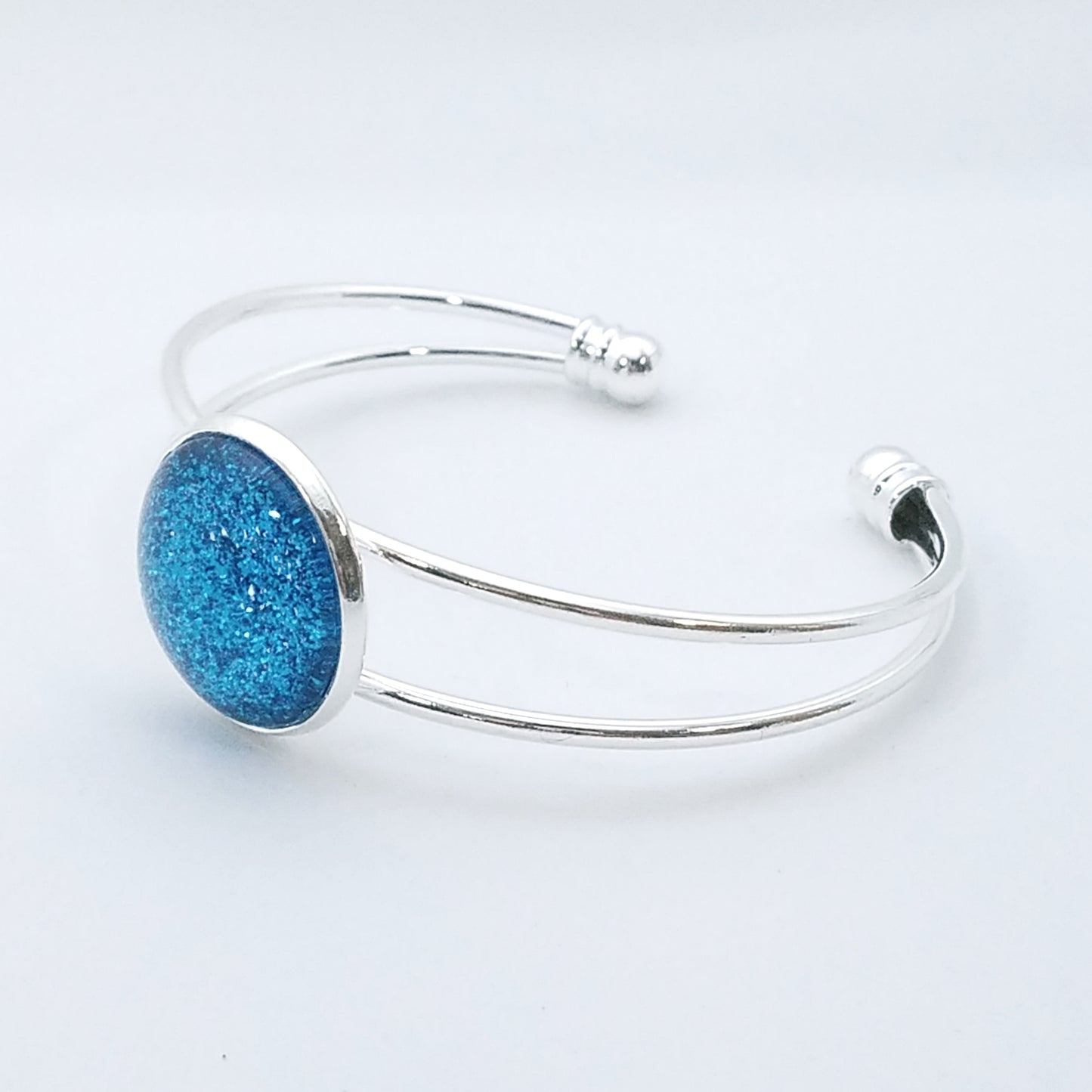 Shimmer Ocean - Bangle Bracelet