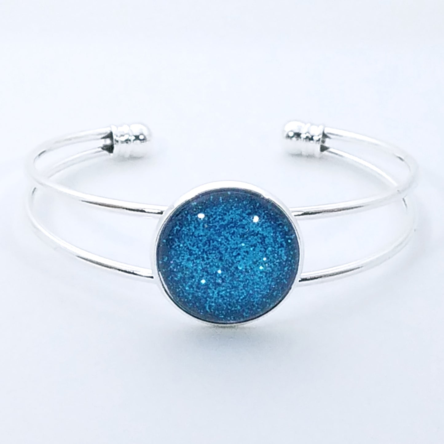 Shimmer Ocean - Bangle Bracelet