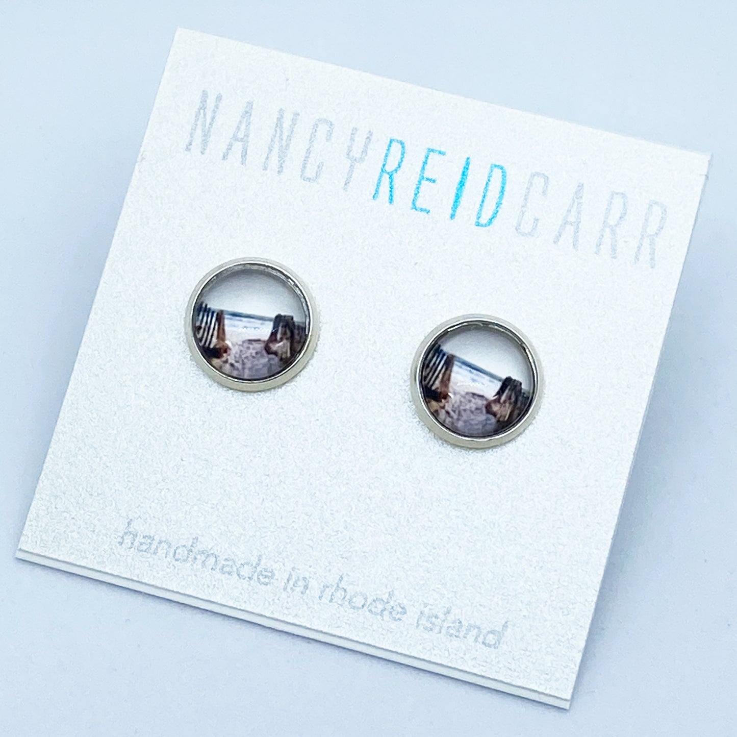 Beach Path - Post Earring