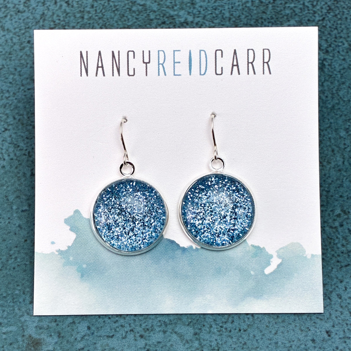 Shimmer Drop Earrings - 9 Colors