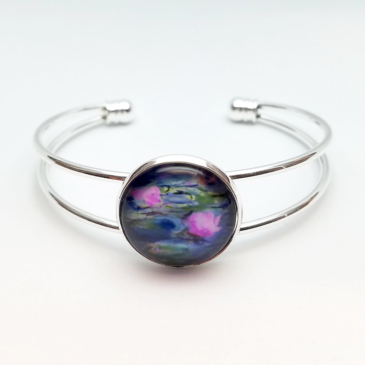 Monet Lilies - Bangle Bracelet