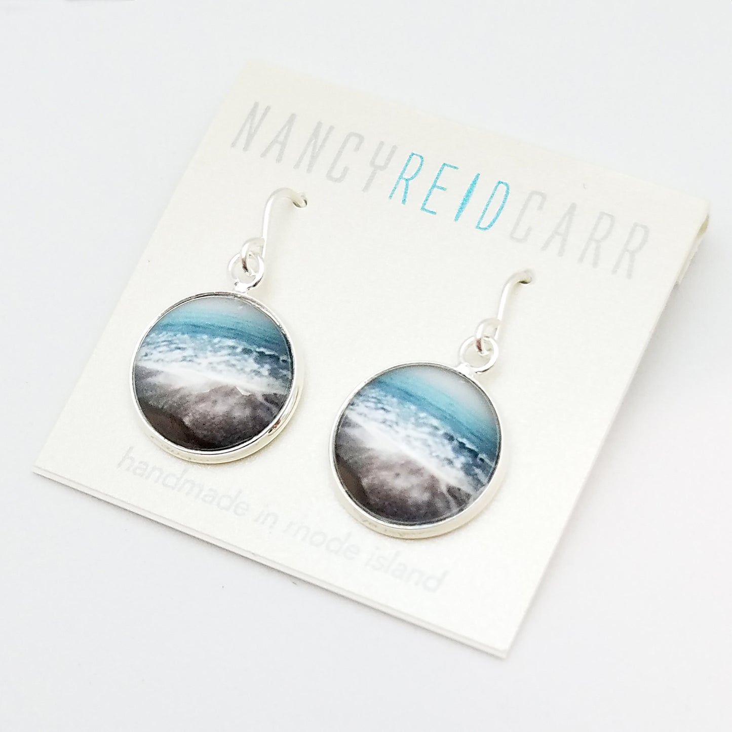 Aqua Sea - Drop Earrings