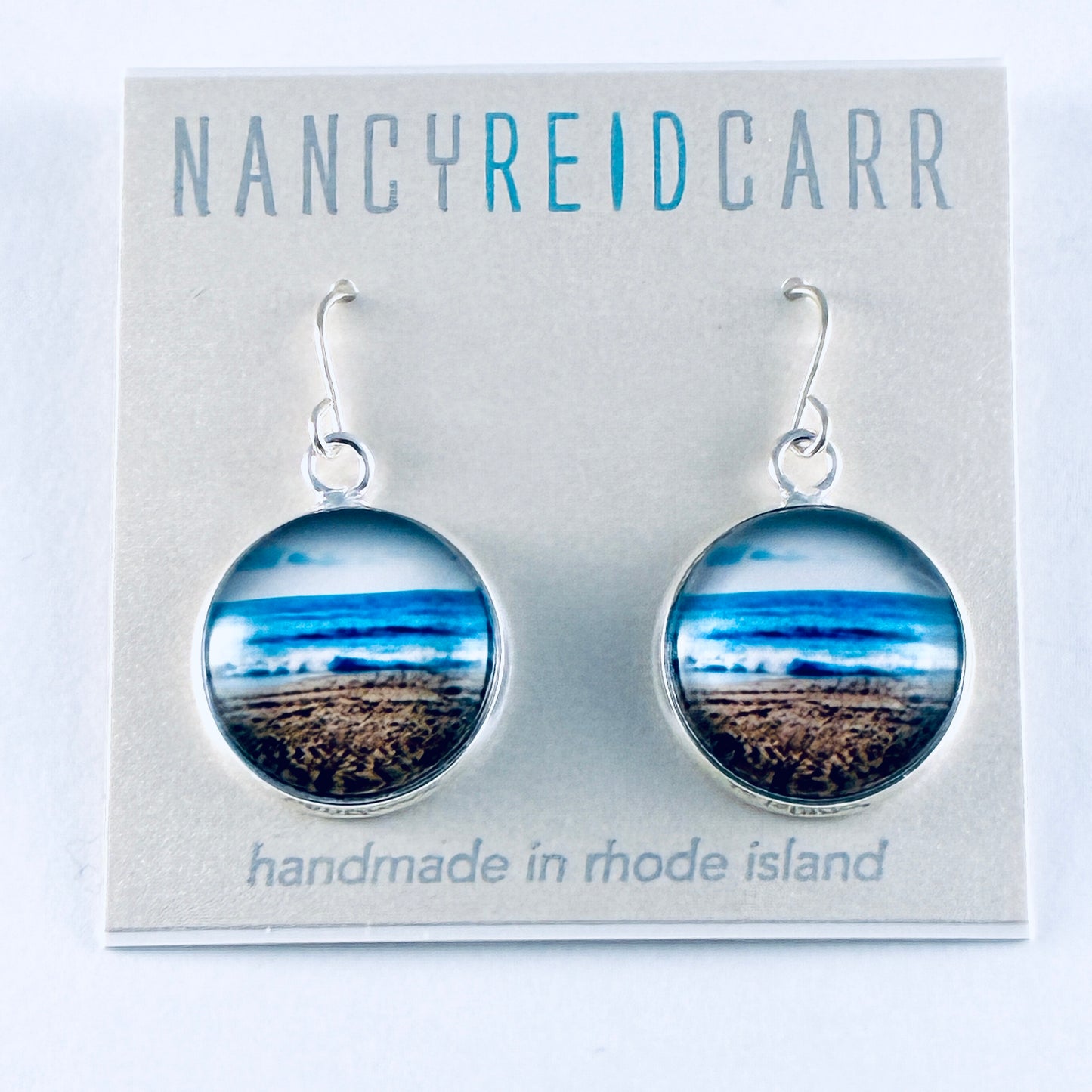 Breaking Waves - Drop Earrings