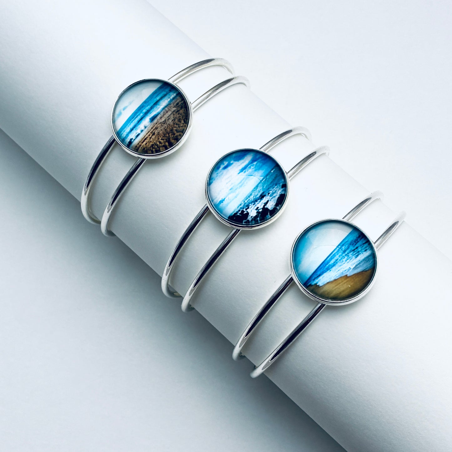 Rocky Shore - Bangle Bracelet
