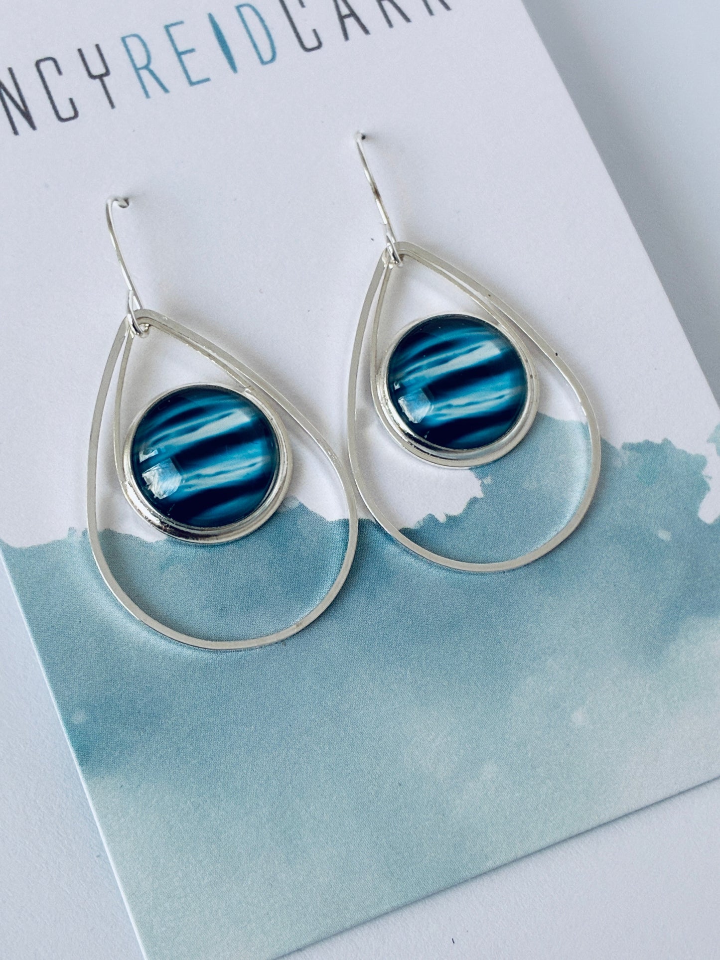 Tranquility Dual Teardrop Earrings