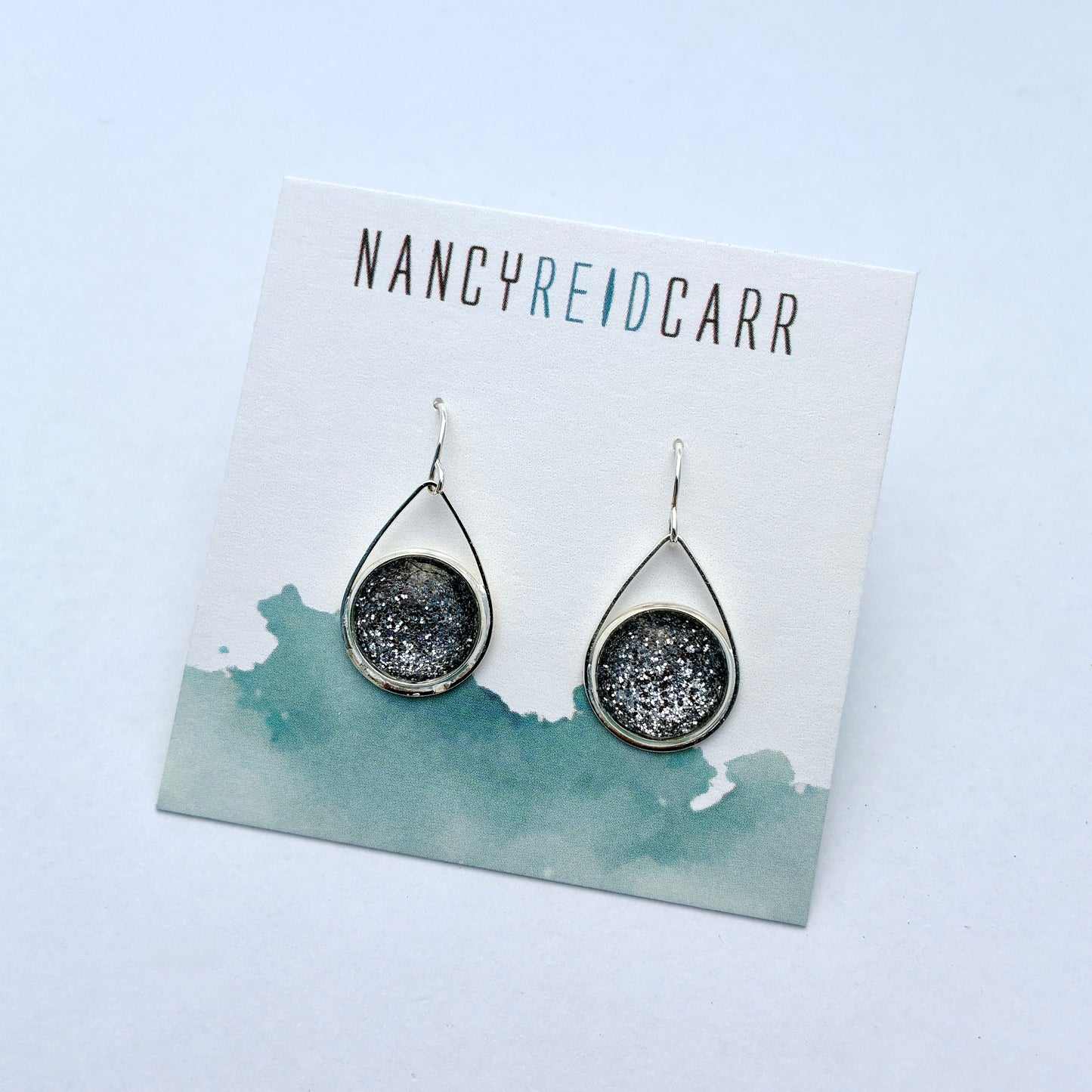 NEW!! Shimmer 12mm Teardrop Earrings - 9 Colors