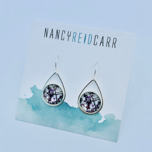 Cherry Teardrop Earrings