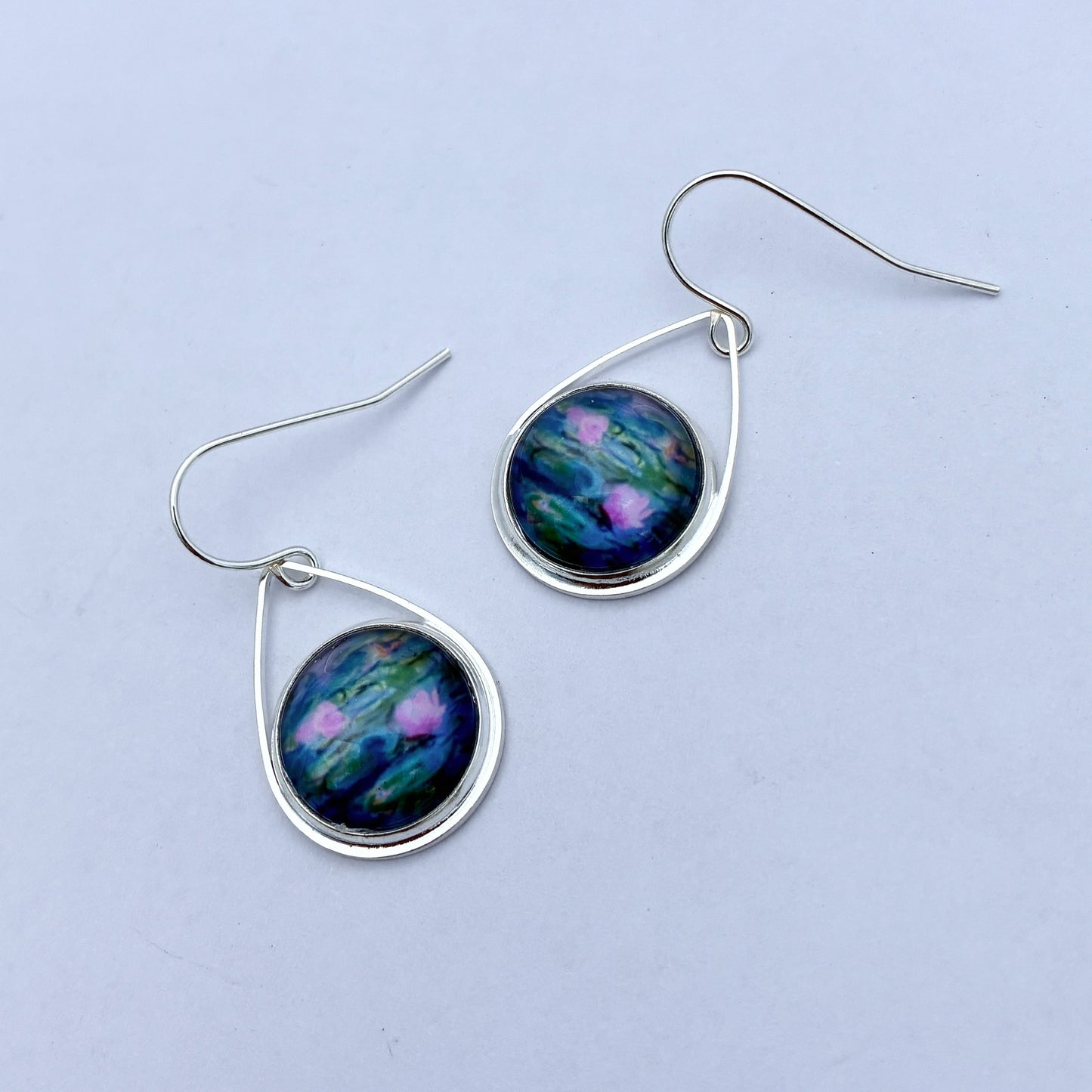Monet Lily Teardrop Earrings