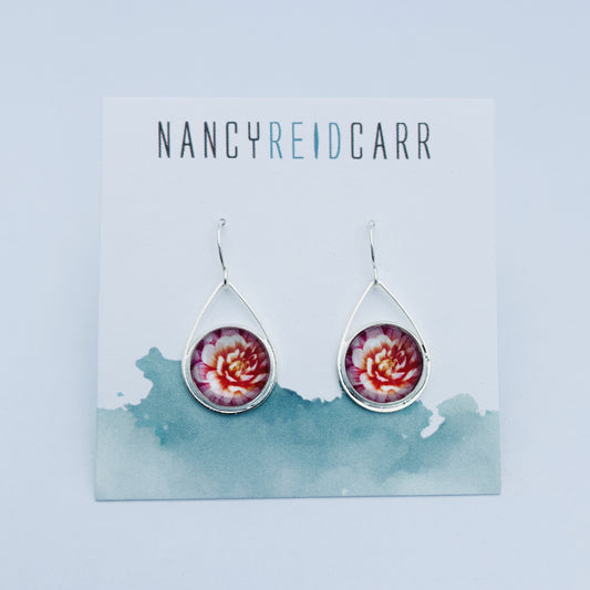 Dahlia Teardrop Earrings