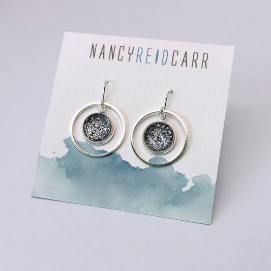 NEW!! Orbit Shimmer Earrings - 9 Colors