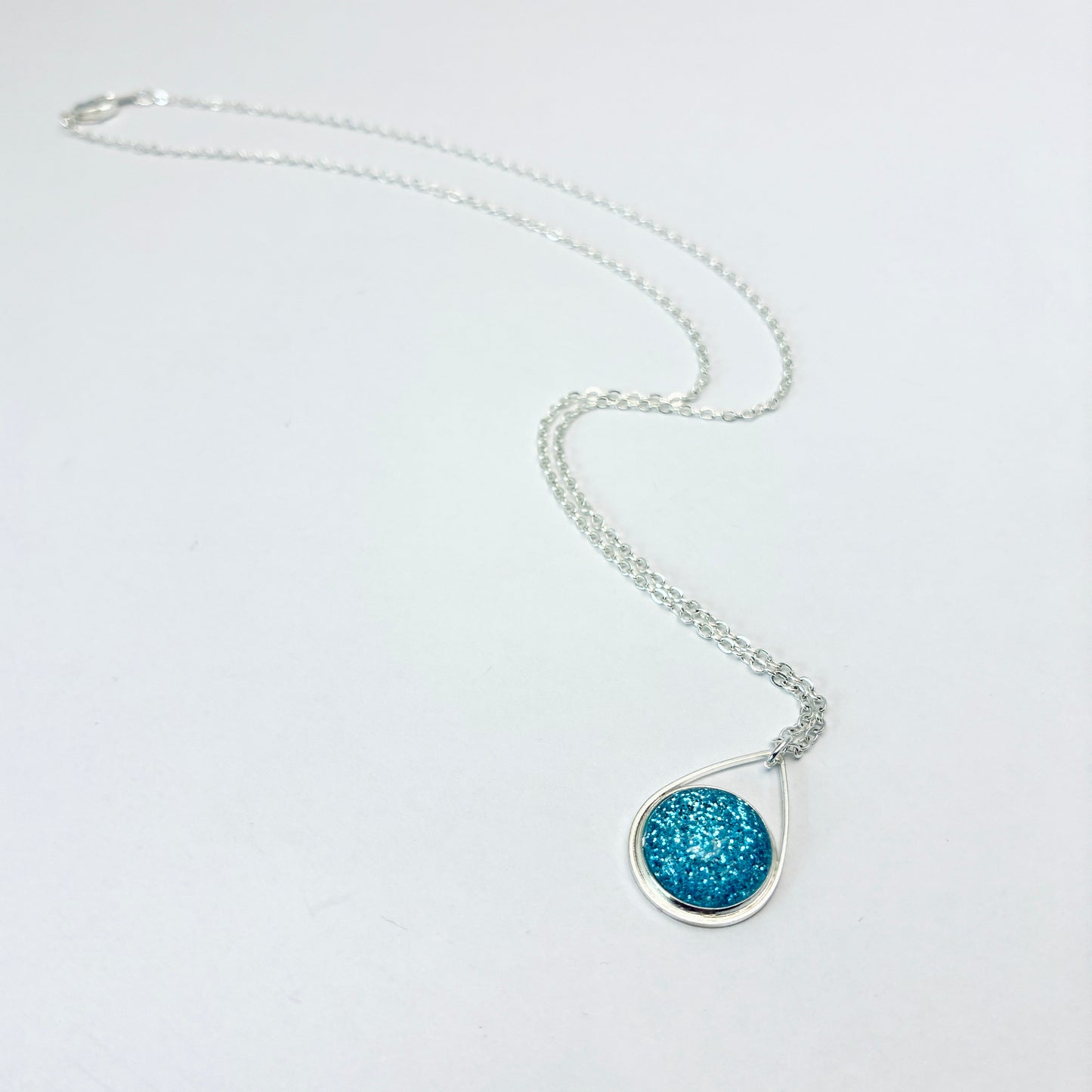 NEW!! Shimmer Teardrop Pendants - 9 Colors