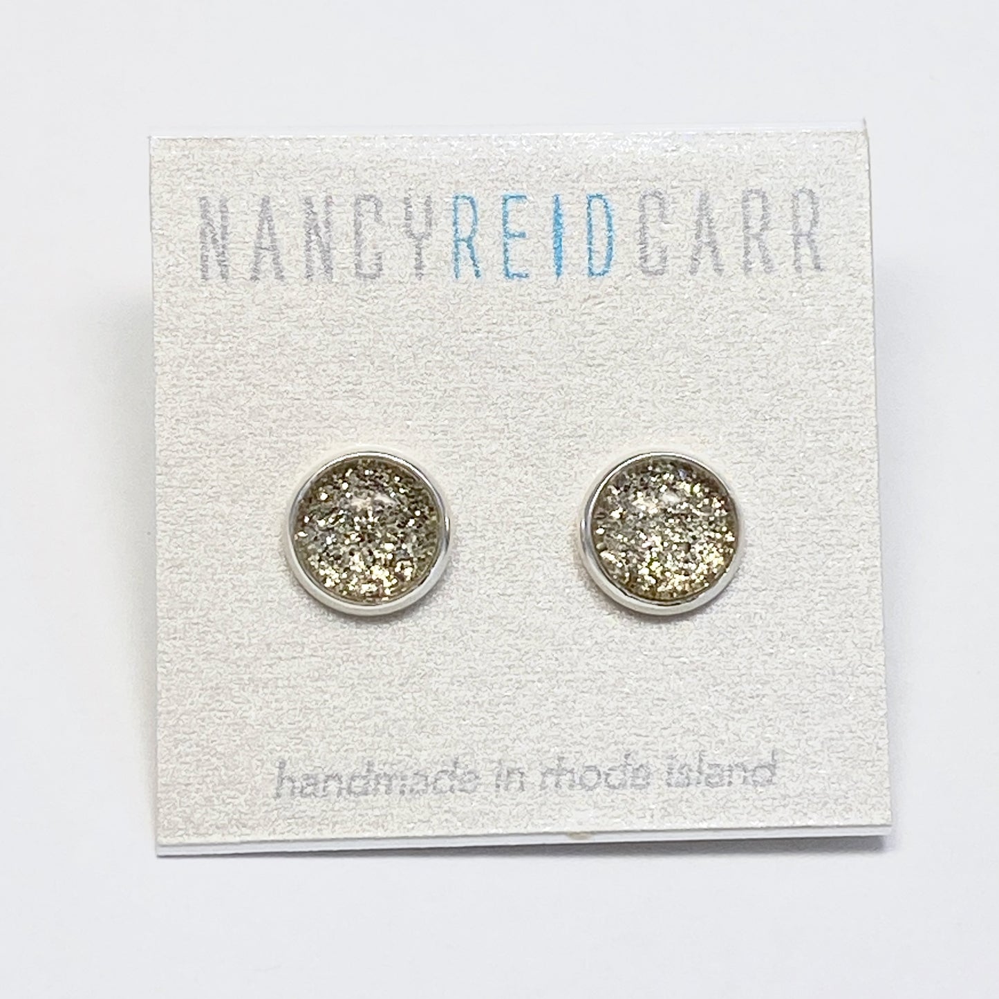 Shimmer Post Earrings - 8 Colors!!