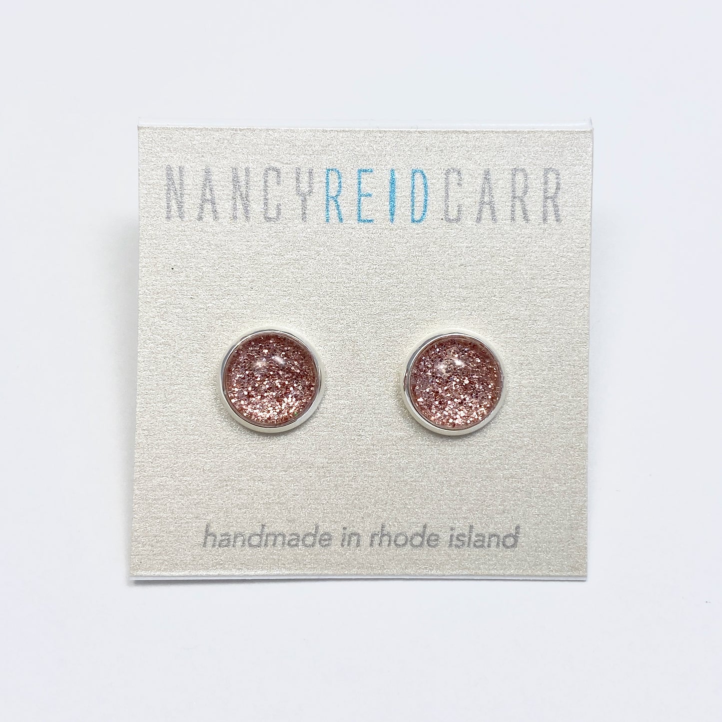 Shimmer Post Earrings - 8 Colors!!