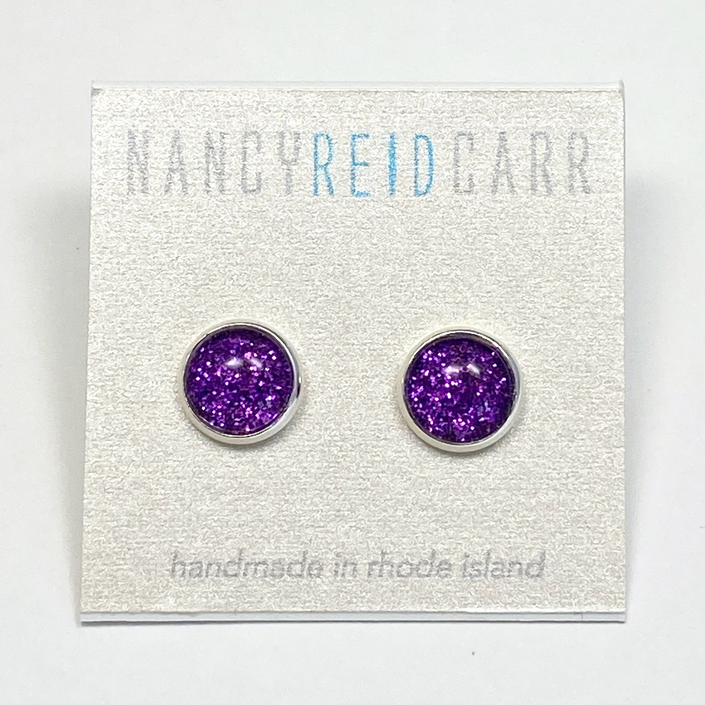 Shimmer Post Earrings - 8 Colors!!