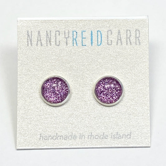 Shimmer Post Earrings - 8 Colors!!