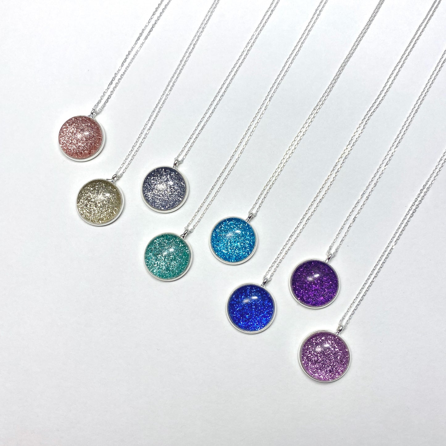 Shimmer Necklaces - 8 Colors