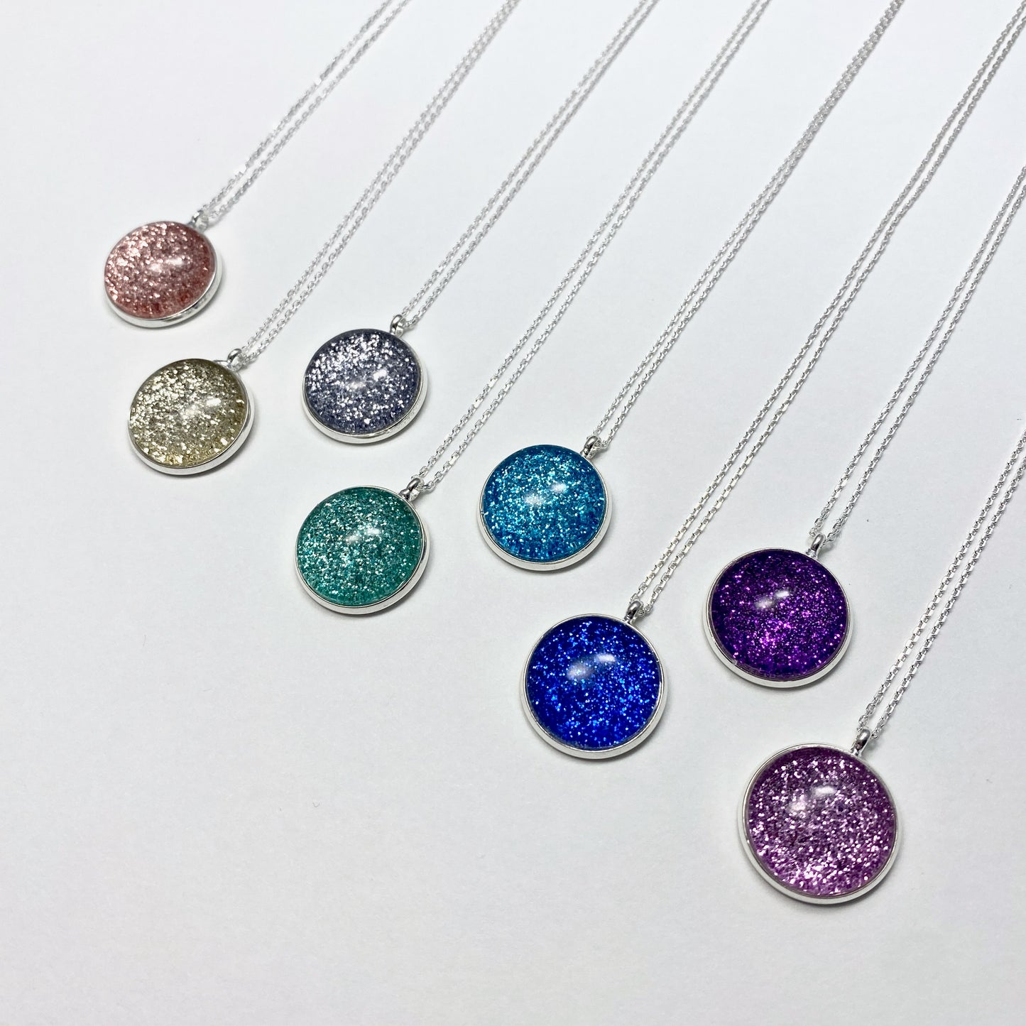 Shimmer Necklaces - 8 Colors