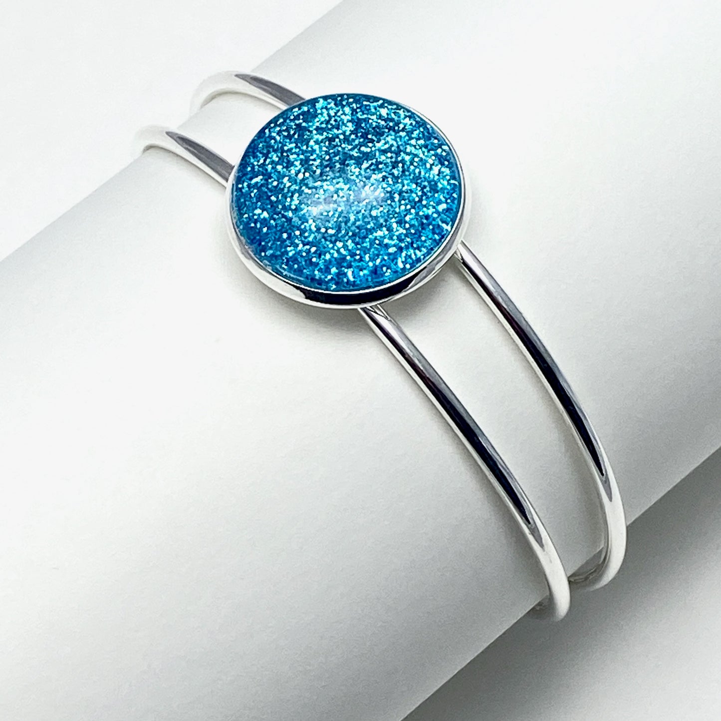 Shimmer Bangle Bracelets - 8 Colors