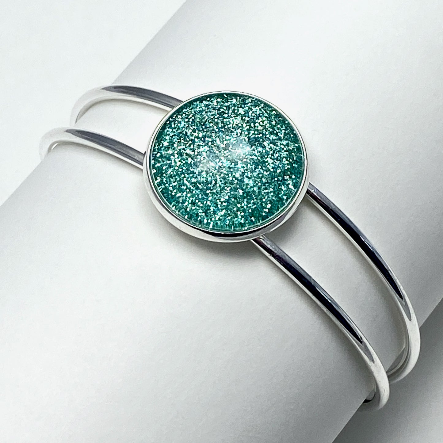 Shimmer Bangle Bracelets - 8 Colors