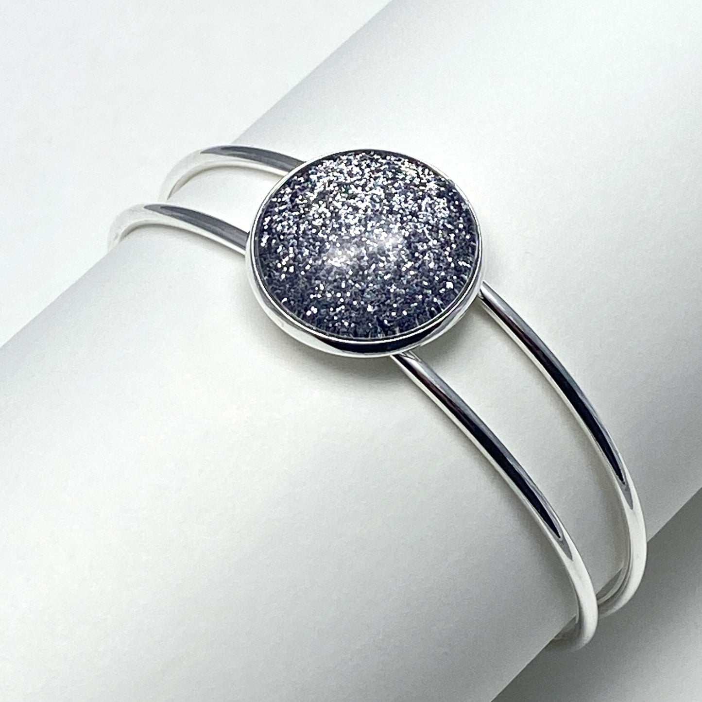 Shimmer Bangle Bracelets - 8 Colors