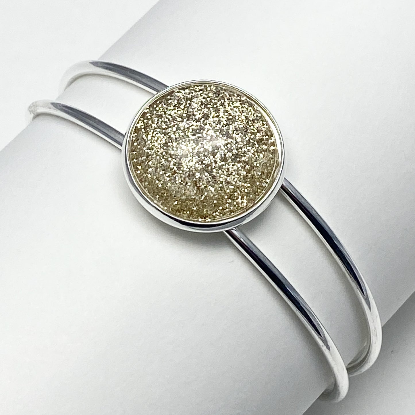 Shimmer Bangle Bracelets - 8 Colors