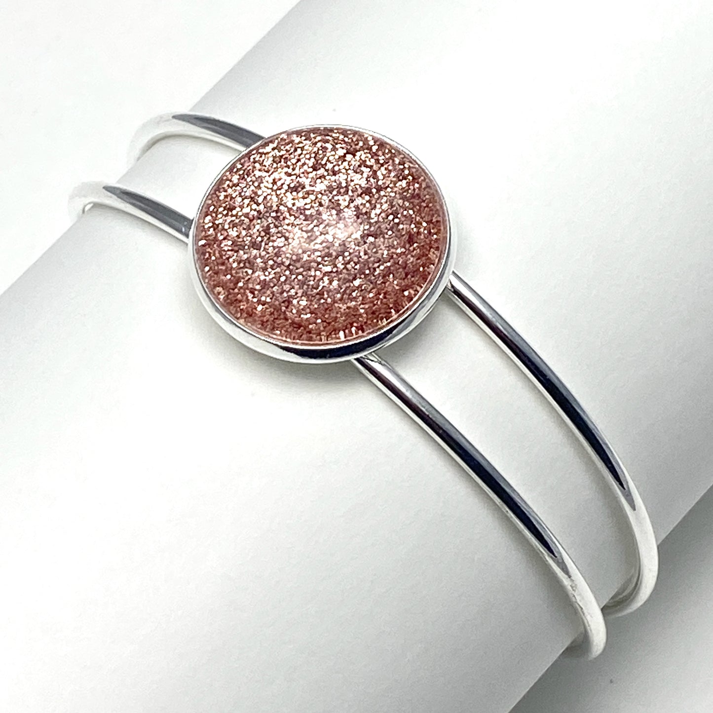 Shimmer Bangle Bracelets - 8 Colors