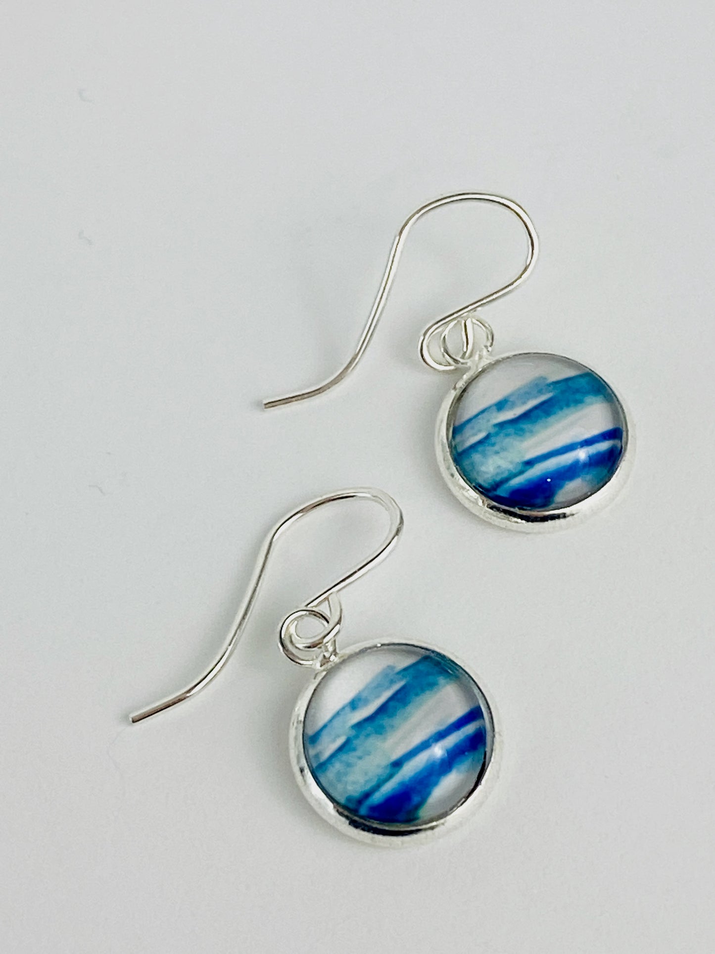 Blue Breeze - Drop Earrings