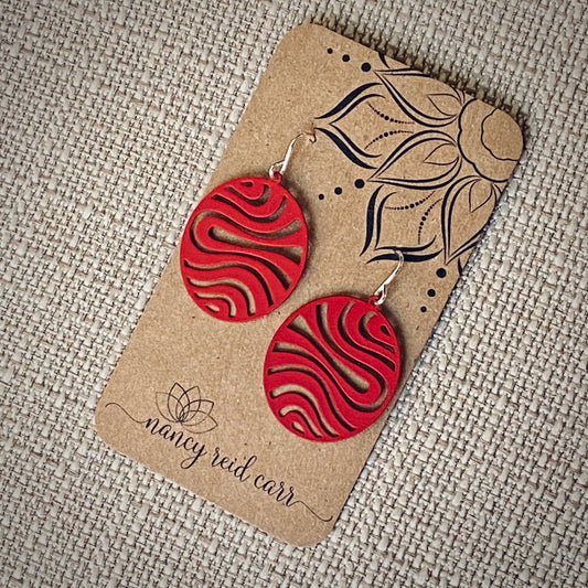 Modern Boho Collection - Swirl Drop Earring - 2 Colors
