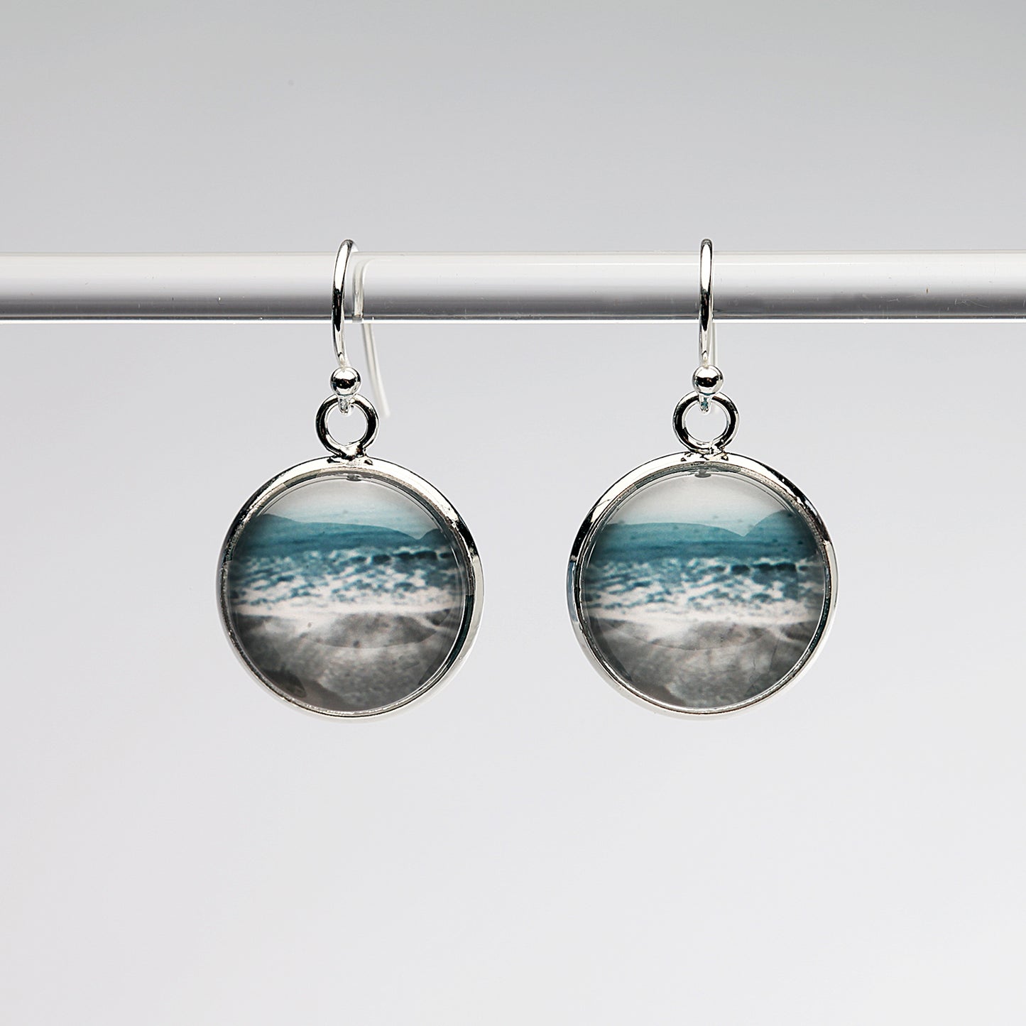 Aqua Sea - Drop Earrings