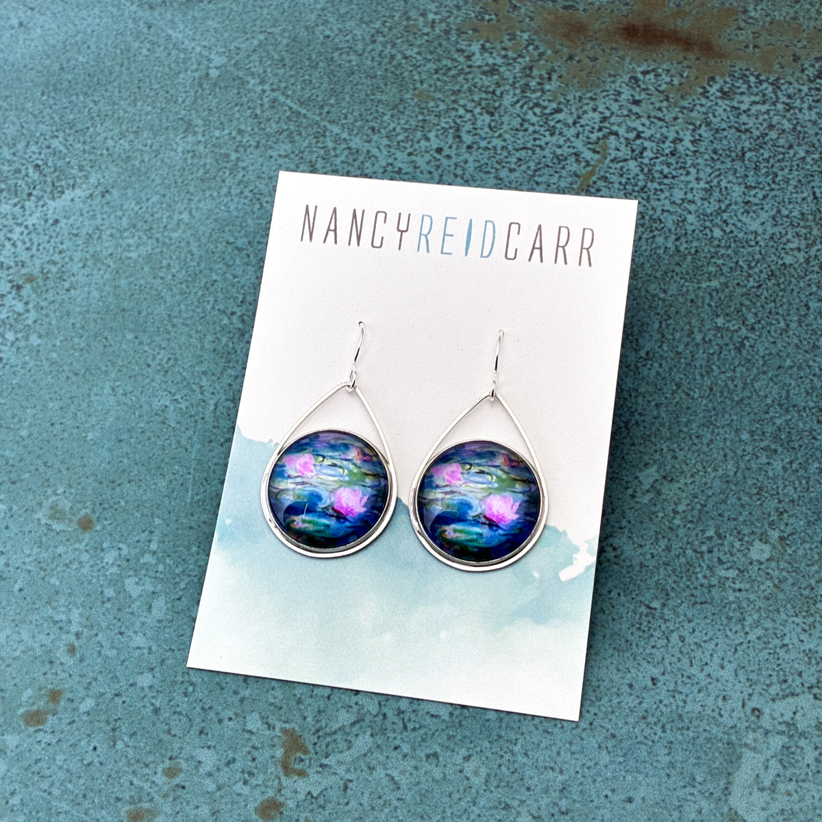 Monet Lily Teardrop Earrings - 3 Styles!