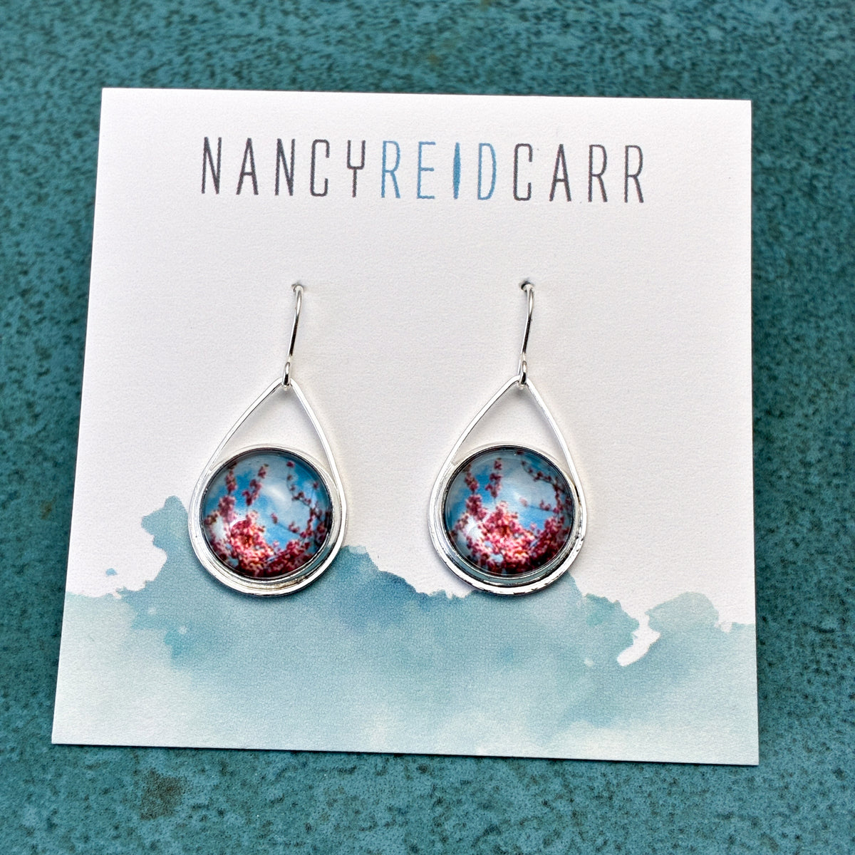 Cherry Sky Teardrop Earrings - 3 Styles!
