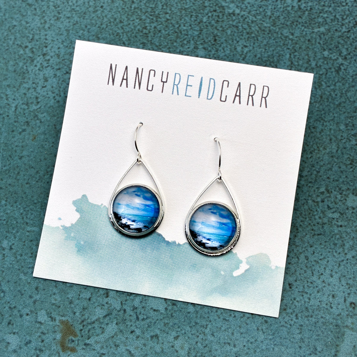 Rocky Shore Teardrop Earrings - 3 Styles!
