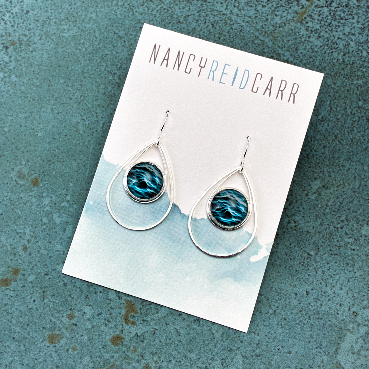 Ripples Teardrop Earrings - 3 Styles!