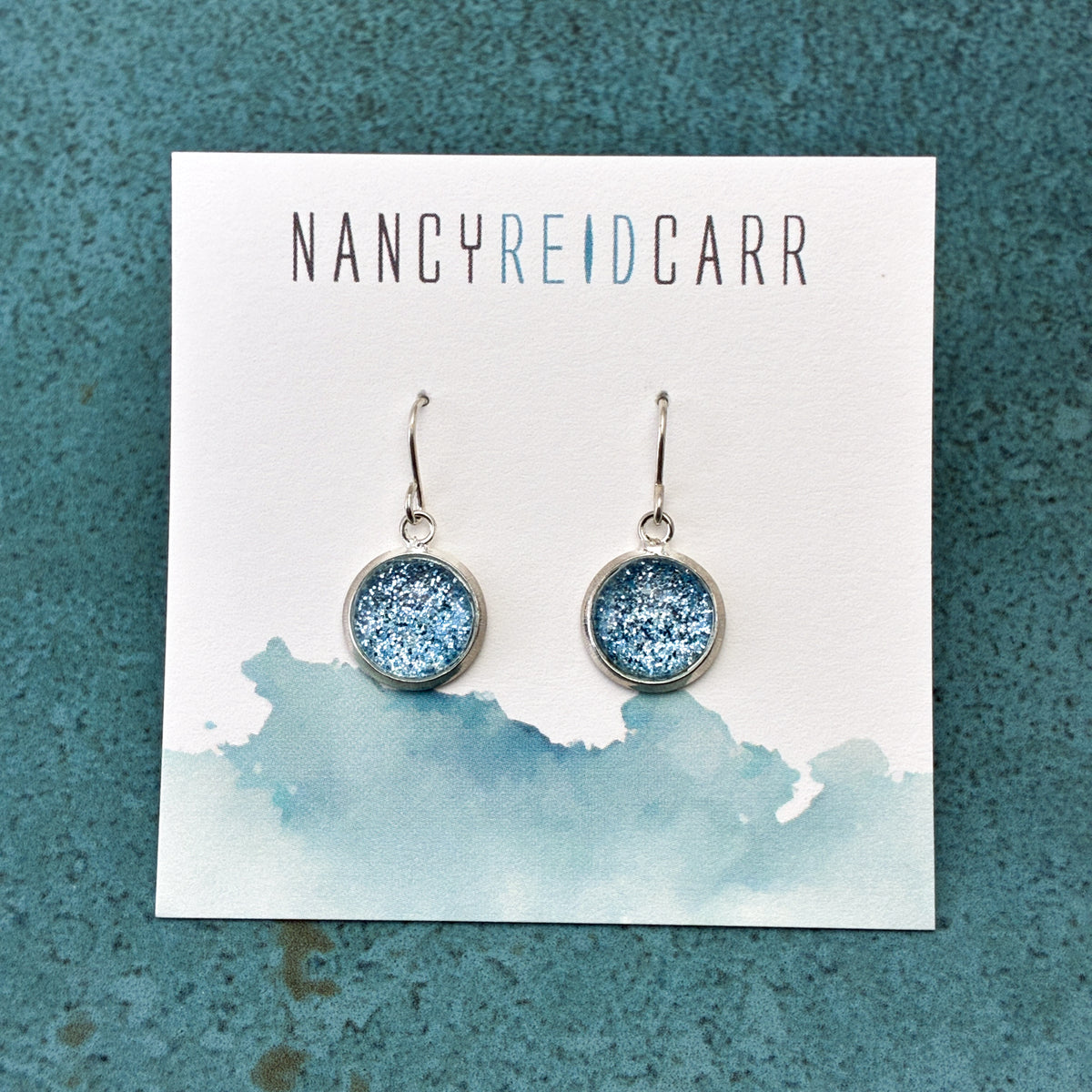 Shimmer Drop Earrings - 9 Colors