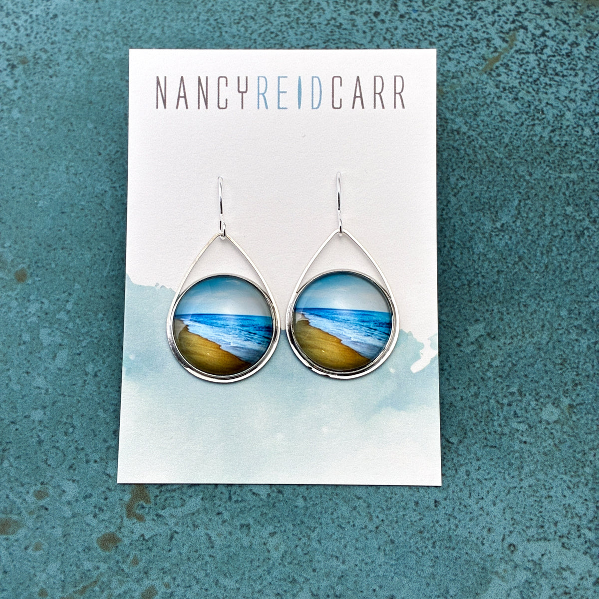 Serene Beach Teardrop Earrings - 3 Styles!