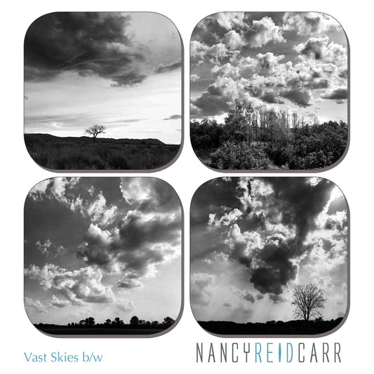 Coaster Set - Vast Skies b/w