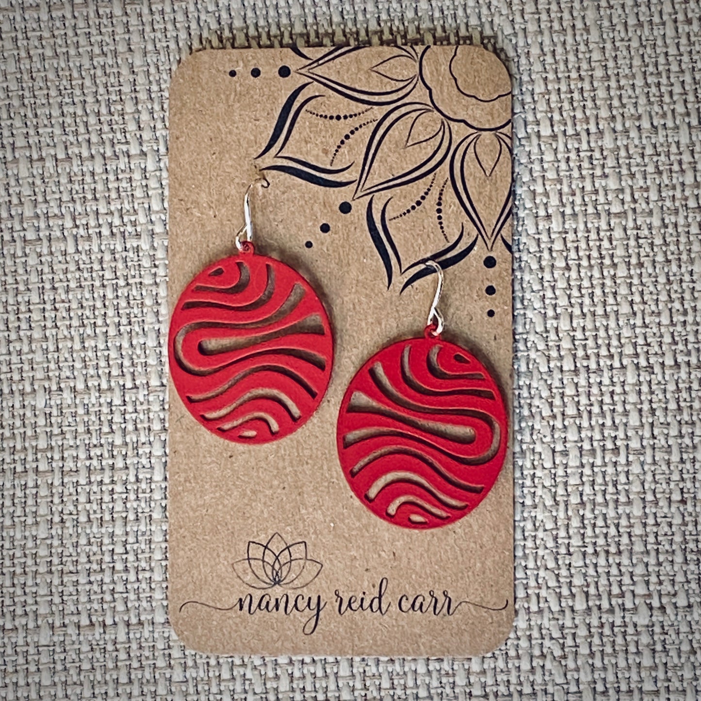 Modern Boho Collection - Swirl Drop Earring