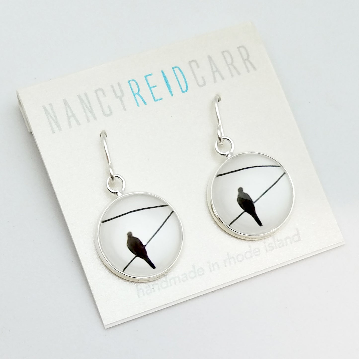 Lone Bird - Drop Earrings