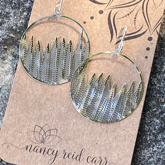 Modern Boho Collection - Metal Statement Dangle Earrings