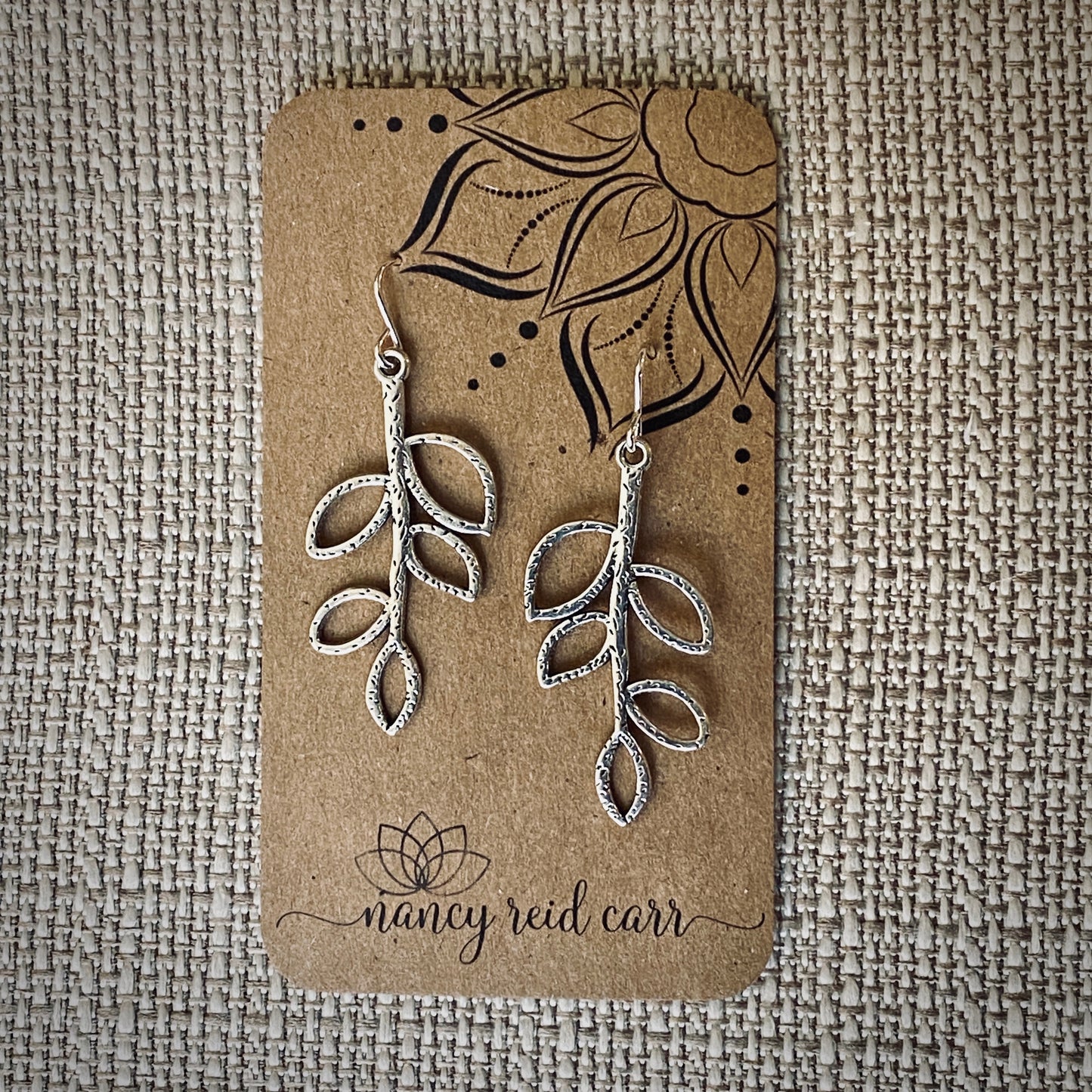 Modern Boho Collection - Metal Statement Dangle Earrings