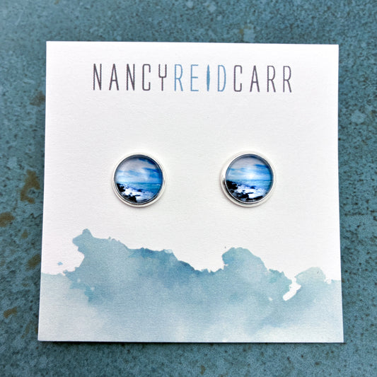 Rocky Shore -  Post Earring
